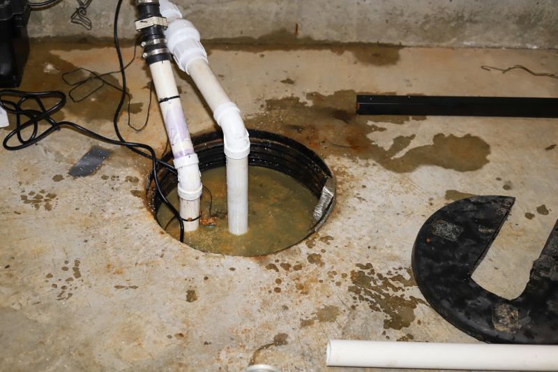 Interior Sump Pump Setup